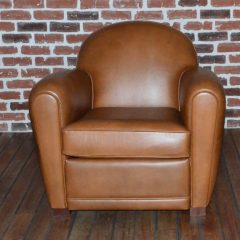 Fauteuil Club EVERTON - Marron B3