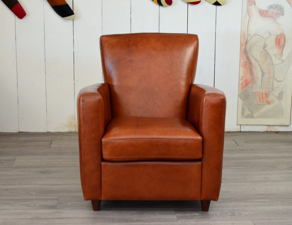 Fauteuil Club DERBY - Marron A120 