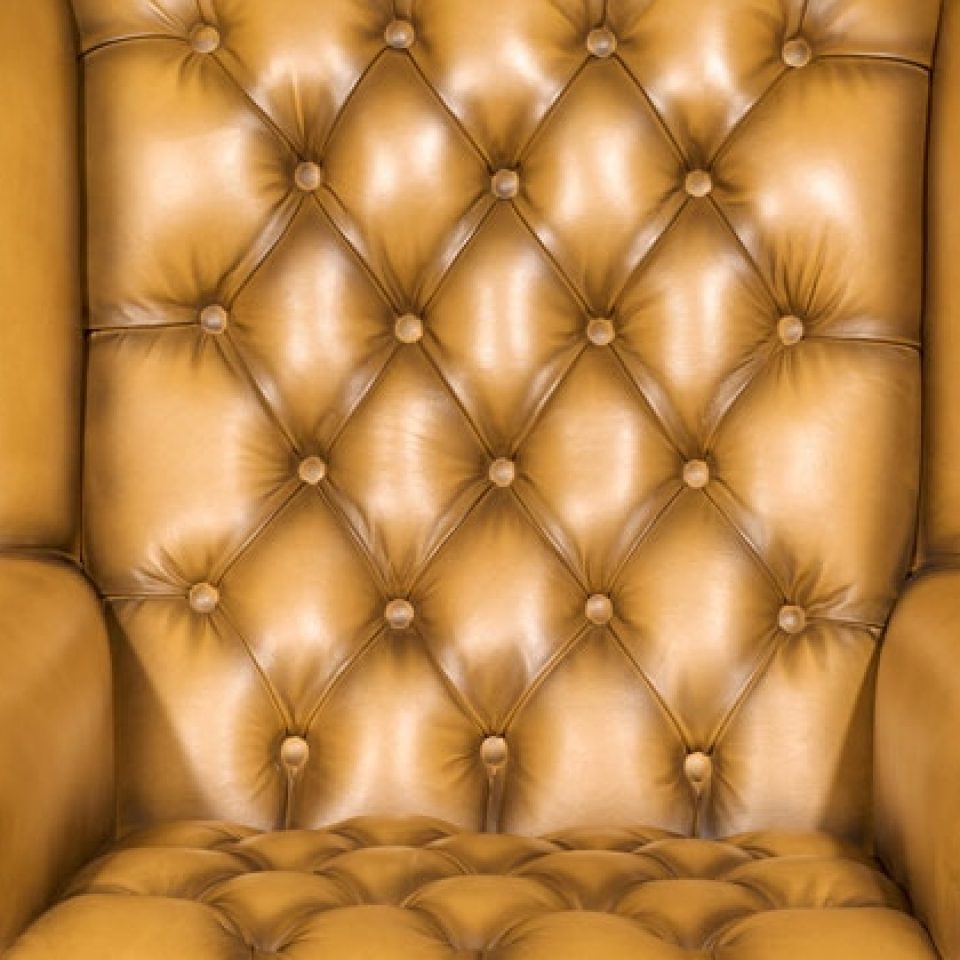 Canapé Chesterfield cuir haut de gamme COOK 3 places - Rochembeau